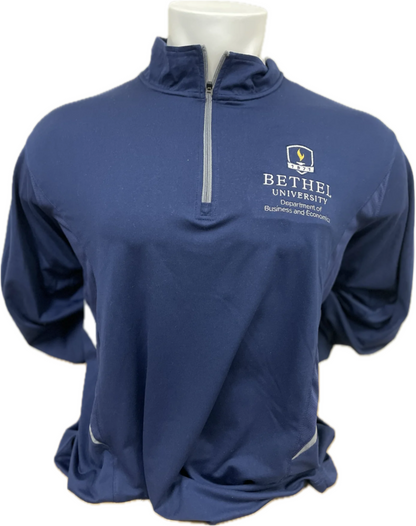 Holloway 1/4 Zip BU Dept Business/Economics | Navy