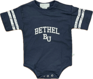 Third Street BU Infant Onesie, Navy