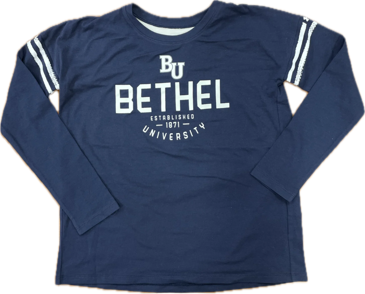 UA Youth L/S Tee BU | Navy