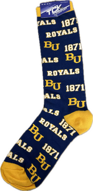 BU 1871 Socks TCK, Blue/Wht/Gold