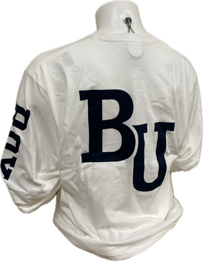 Gear Bethel University Arch/Straight L/S Tee | White