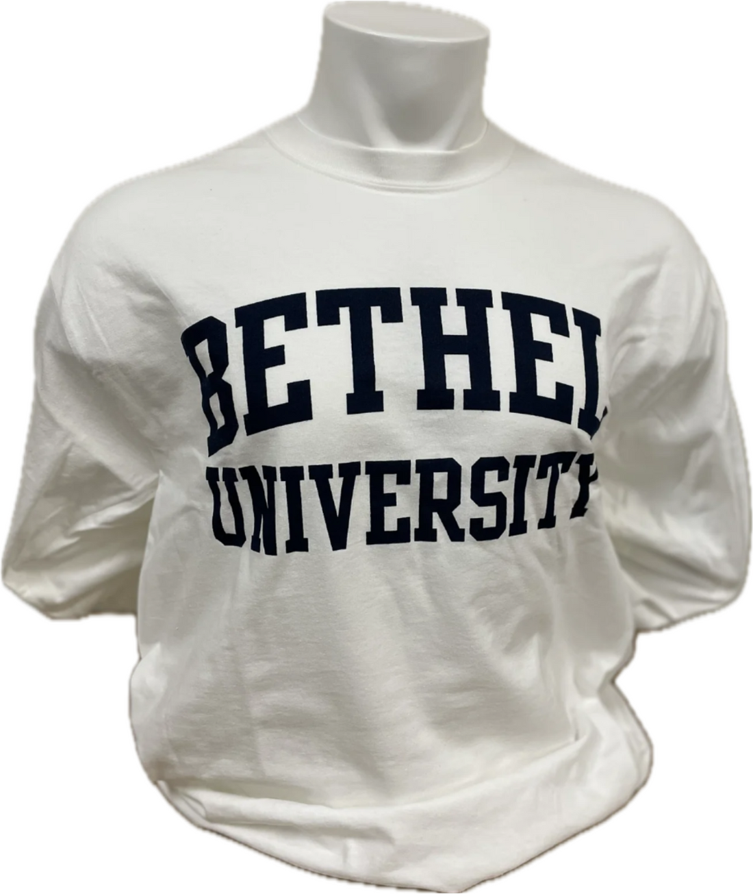 Gear Bethel University Arch/Straight L/S Tee | White