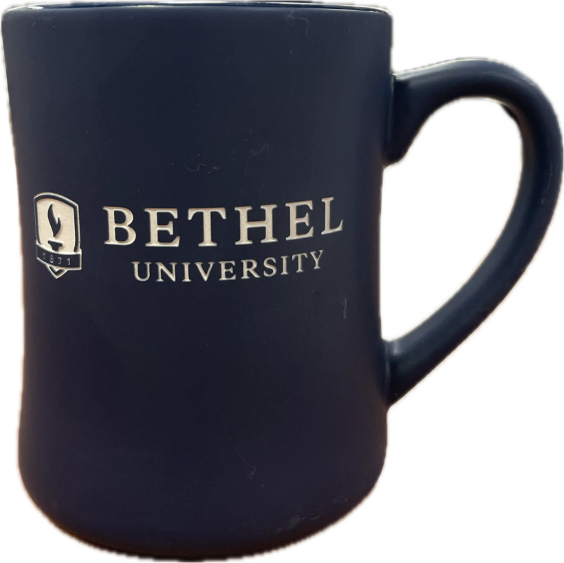 Etched Natural Mug | Navy